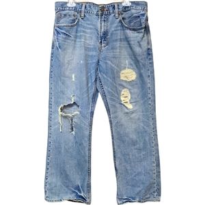 American Eagle distressed bootcut jeans 34x30